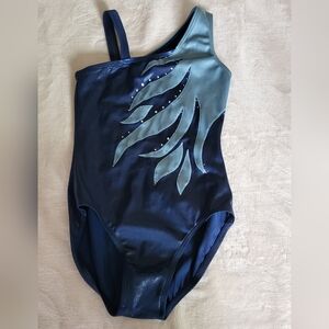 Balera Blue Gymnastics Dance Leotard. Child Large